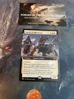 Savior of Ollenbock Extended Art - MTG - Innistrad: Crimson Vow - Image 1