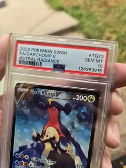 PSA 10 Garchomp V TG23/TG30 Astral Radiance Trainer Gallery Pokemon GEM MINT - Image 4