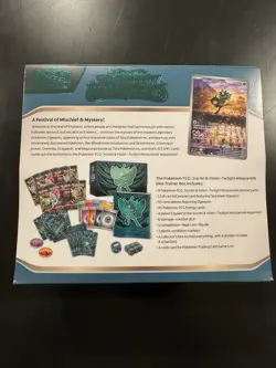 Pokemon S&V Twilight Masquerade Elite Trainer Box (ETB) - New, Factory Sealed - Image 2