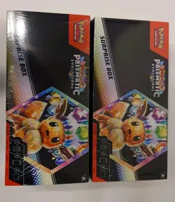 Pokemon TCG Prismatic Evolutions Surprise Box Sealed, Lot of 2 - Image 1