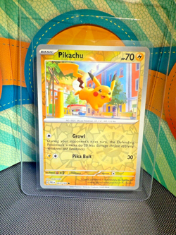 Pokemon Pikachu 062/193 Sv02: Paldea Evolved Reverse Holo - Image 1