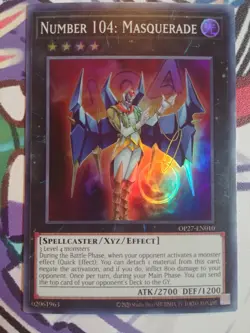 Number 104: Masquerade OP27-EN010 OTS Tournament Pack 27 Unlimited Near Mint - Image 1