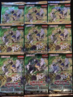 YuGiOh! 9x Legendary Duelists Synchro Storm Sealed Booster Pack 1st Edition - Image 1