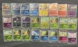 Pokemon Lot Of 24 Cards 2025 Simplified Chinese 2025 Gem Pack Volume 2 NM - Image 1