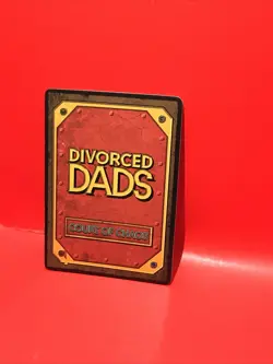 Divorced Dads Court of Chaos Bag Of Concrete - Tool Card HOLO V1 MISPRINT - Image 2