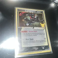 🔥🔥Greninja Gold Star SWSH144 Celebrations PROMO Pokemon Card - Image 3