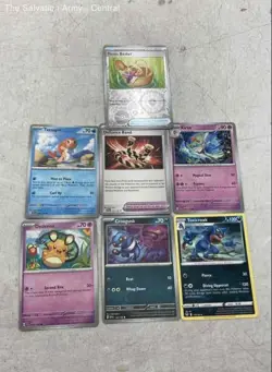 Pokemon TCG Multicolor Collectible Trading Cards With Tins Boxes Lot Of Assorted - Image 5