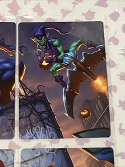 Spider Man Magic The Gathering Art Card Display Set All Cards Near Mint - Image 4