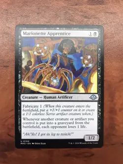 Marionette Apprentice MTG Magic the Gathering Card NM Mint Modern Horizons MH3 - Image 1