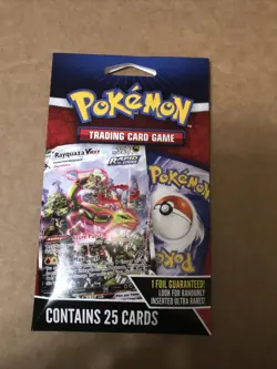 Pokemon Trading Cards Mystery Pack 25 Cards 1 Foil Guaranteed New 2024 - Image 1
