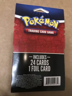 Pokemon Trading Cards Mystery Pack 25 Cards 1 Foil Guaranteed New 2024 - Image 2