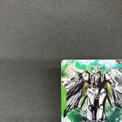 Gundam Card Game limited Box Ver.β ST02-001 LR+ Wing Gundam FOIL Japanese - Image 2