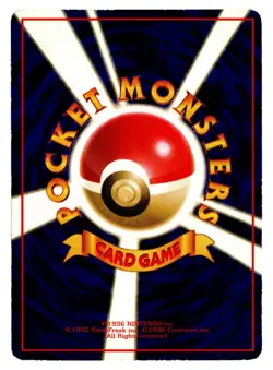 LP Ponyta No. 077 Vending Series 3 Glossy 1998 Japanese Pokemon Card - Image 2