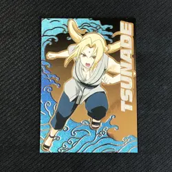 S0337 Tsunade Japanese Naruto Holo Card Amada Vintage Super Rare - Image 1