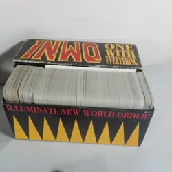 ILLUMINATI New World Order Card Game 800+ Cards ONE WITH EVERYTHING UNIQUE BLANK - Image 5