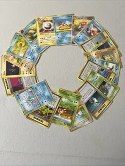 Pokemon TCG 1996 Japanese Print Cards Lot of 20 Pocket Monsters. One owner! - Image 1