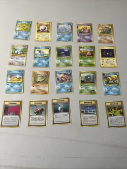 Pokemon TCG 1996 Japanese Print Cards Lot of 20 Pocket Monsters. One owner! - Image 2