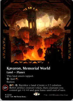 Kavaron, Memorial World (Borderless) M Edge of Eternities 281 NM - Image 1
