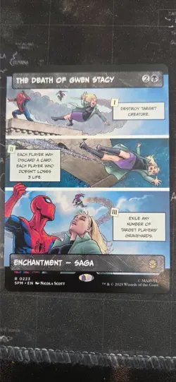 MtG The Death of Gwen Stacy (Borderless) - Image 1