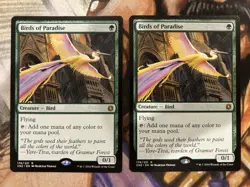 2x MTG Birds of Paradise Conspiracy: Take the Crown 176/221 Regular English - NM - Image 1