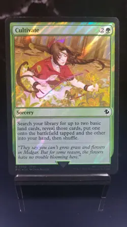 Cultivate Surge Foil x1 #300 - Final Fantasy Aerith - Aerith's Flower Garden - Image 1