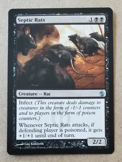 Septic Rats - NM/LP - Mirrodin Besieged MTG - Image 1
