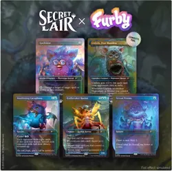 Secret Lair X Furby: The Oddbodies Confetti Foil Edition Presale MTG - Image 1