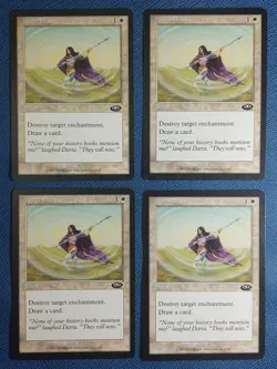 MTG 4x Aura Blast x4 LP Planeshift Magic Playset Pauper Vintage - Image 1