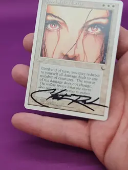 MTG Blood Of The Martyr Signed Christopher Rush Gen 2B Chronicles *CCGHouse* - Image 4