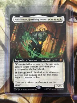 Anti-Venom, Horrifying Healer #0244 (Borderless) MTG Spider-Man Regular - NM/M - Image 3
