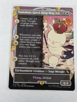 Summon: Good King Mog XII Borderless FINAL FANTASY #194 - Image 1