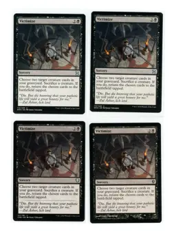 4x MTG Victimize x4 NM Near MInt Eternal Masters / Magic Playset see scans - Image 1