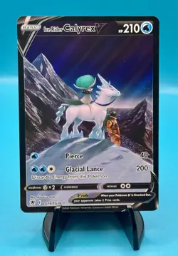 Pokemon TCG Ice Rider Calyrex V TG14/TG30 Trainer Gallery Astral Radiance - Image 1