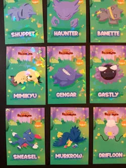 Sleepy SET POKEMON DATABASE HALLOWEEN SET STAR HOLO PERU US SELLER 2025 Peru - Image 1