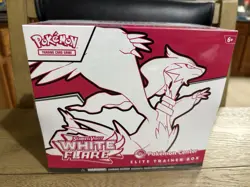 Pokemon Center Exclusive White Flare ETB Elite Trainer Box TCG New Sealed - Image 1