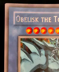 Yugioh Obelisk The Tormentor GBI-002 Ultra Rare Limited Edition Lightly Played - Image 2