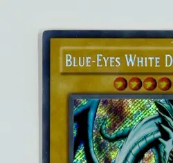 2002 Yu-Gi-Oh! Movie Promo Blue-Eyes White Dragon #BPT-009 Secret Rare LP - Image 3