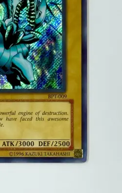 2002 Yu-Gi-Oh! Movie Promo Blue-Eyes White Dragon #BPT-009 Secret Rare LP - Image 5