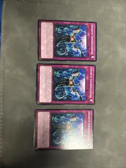 Yu-Gi-Oh! TCG 3x Infinite Impermanence SDWD-EN031 Playset Near Mint - Image 1
