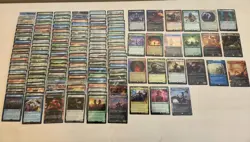 MTG Lord of the Rings Tales of Middle Earth - 145 Card Foil Lot (Lightly Played) - Image 1