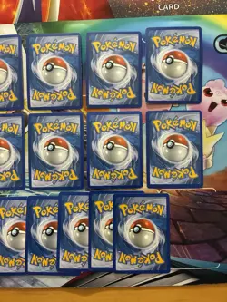 Vintage Pokemon Card Lot Reverse Holo Fire Tyranitar Glaceon Shiny Drifloon - Image 2