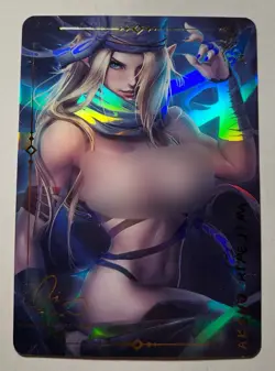 SEXY HEROINE WAIFU Sheik THE LEGEND OF ZELDA ACG PREMIUM HOLOFOIL CARD NM - Image 1