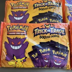 6 Bags Pokemon 2022 Trick or Treat Trade BOOster Bundle 40 Packs Halloween Cards 820650850783 - Image 2