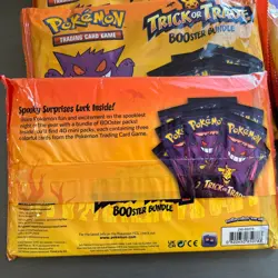 6 Bags Pokemon 2022 Trick or Treat Trade BOOster Bundle 40 Packs Halloween Cards 820650850783 - Image 3