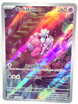 Tinkatink 216/193 Paldea Evolved Full Art Ultra Rare Holo Pokemon Card NM - Image 1