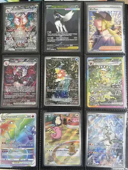 Pokemon TCG Collection, 1 Binder, 3 Graded Cards,1 Prismatic Surprise Box Sealed - Image 1