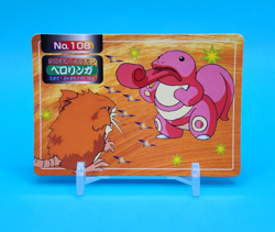 Pokemon Card Japanese - Lickitung VS Raticate No. 108 - Topsun - Image 1