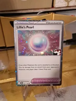 Lillie's Pearl Holo Pokemon Prize Pack Series 7 Promo Pokemon Card NM/LP - Image 1