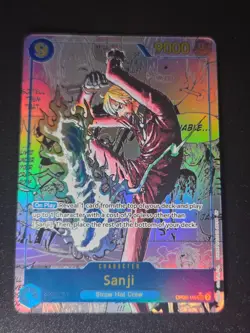 One Piece TCG Manga Sanji Card OP06-119 (PRB02) English Edition - Image 2