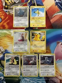 Vintage Pokemon Card Lot Pop Series Holo Etc Pikachu Pichu Latias Latios - Image 1